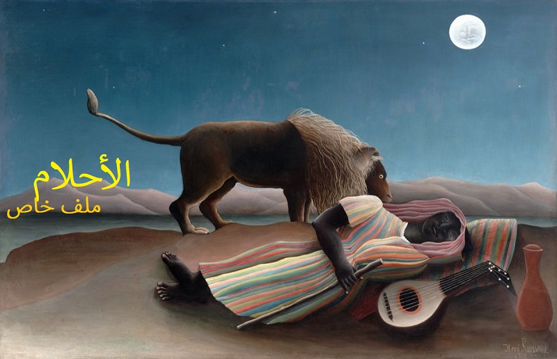 La boh√©mienne endormie (the sleeping gypsy) by henri rousseau